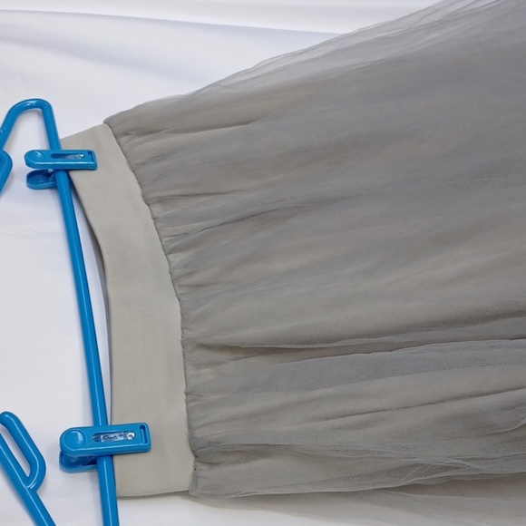 Windsor Silver/Gray Tulle Ballerina Poofy Skirt - Picture 2 of 7